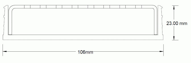 100PASG20 Linear Drain